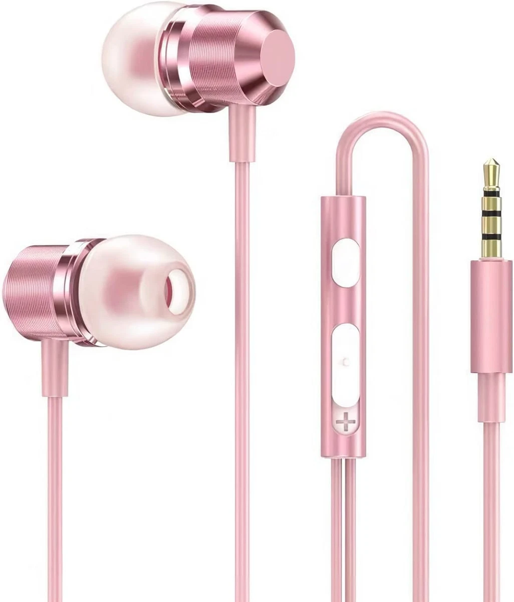 Rose gold earphones sales
