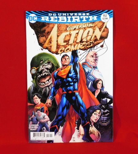 SUPERMAN ACTION COMICS #957 DOOMSDAY SIGNED BY ARTIST DAN JURGENS