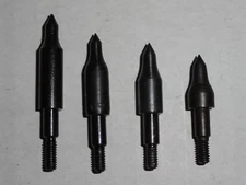 Screw In Field Points, 12  or 100 Packs. 100, 125, 145, 150, 175, or 200 grains