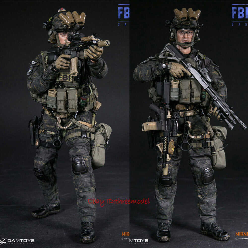 DAMTOYS DAM 1/6 78044B FBI SWAT TEAM AGENT - SAN DIEGO Action