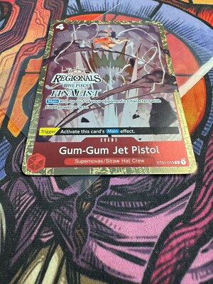 ワンピース カードゲーム 2022 ONE PIECE GUM-GUM JET PISTOL #015 Gum-Gum Jet Pistol (ST01-015) • Regional Participation Pack 2024
