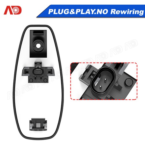 Lente de humo con luces blancas LED para techo superior de 5 piezas para Ram 2500 3500 4500 5500 2019-2024 - Imagen 16 de 17