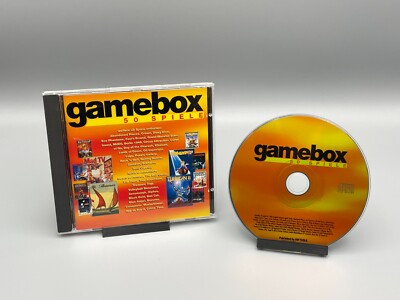 PC-Spiel (Retrogame) ''Gamebox - 50 Spiele'' Klassiker, tolle Titel, Sammler