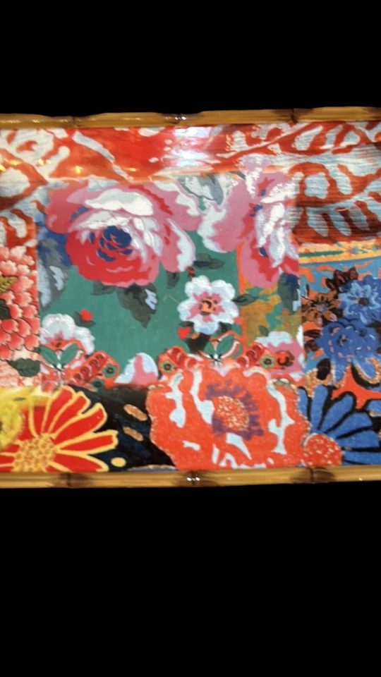 Bandeja CERTIFICADA INTERNACIONAL “Poetic Wanderlust” por Tracy Porter 9,5” X 14” Foto 2 de 4