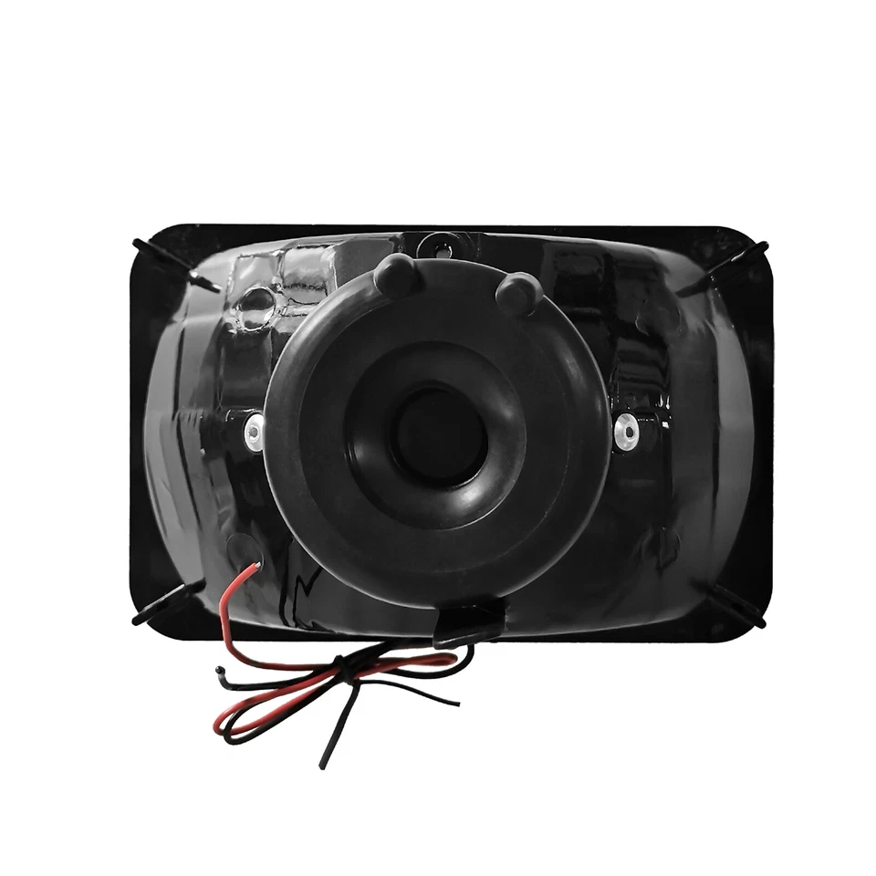 4 Piezas Faro LED 4X6" Amarillo Halo Lente Transparente Para Chevrolet El Camino 1982-1987 Foto 4 de 4