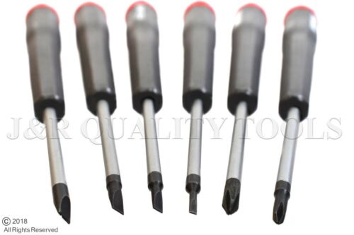 7 Pc Precision screwdriver Set Magnetic Tips CR-V Rotary Thumb Grip Tool - Picture 2 of 2