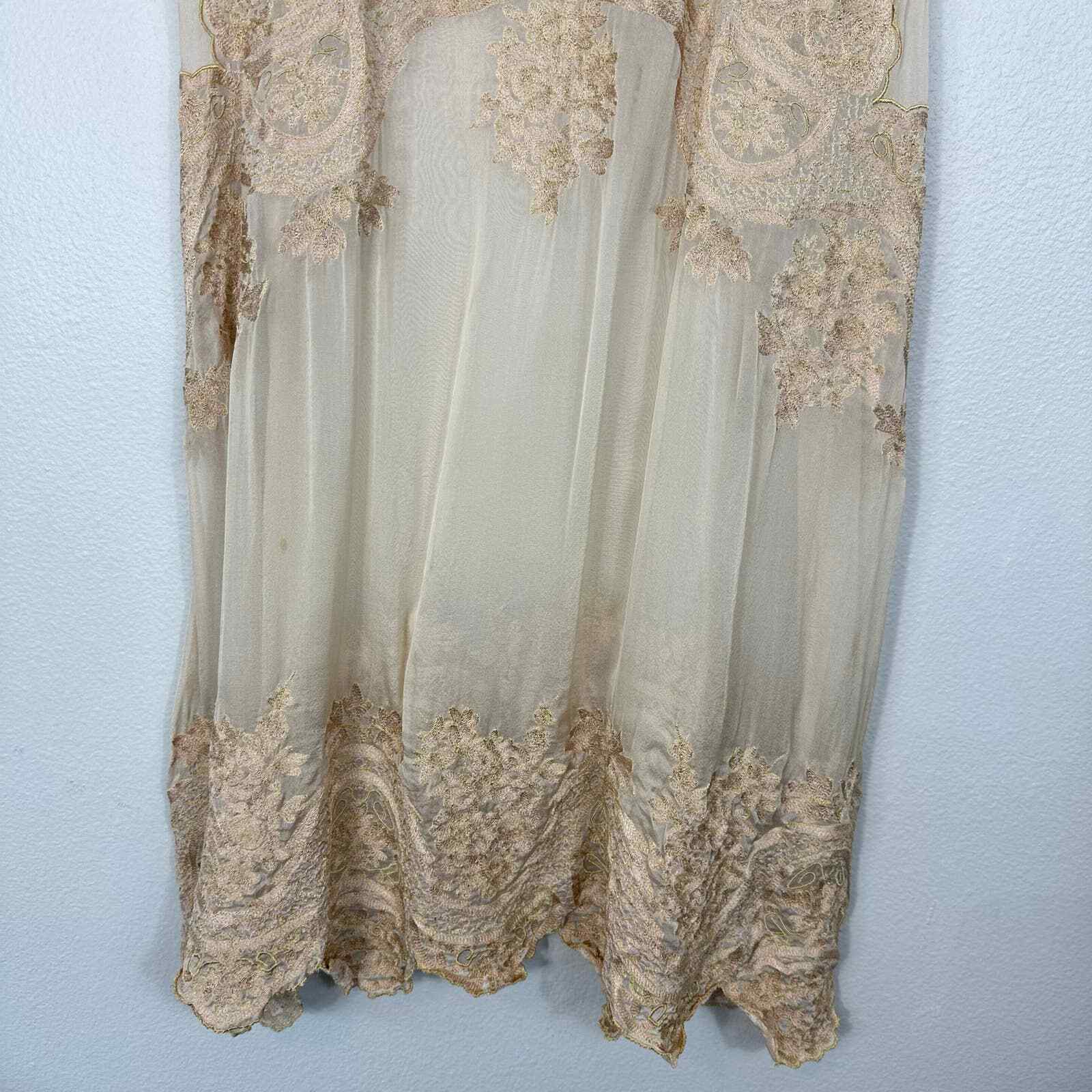 Trelise Cooper Sheer Lace Slip Dress Size 12 Gem
