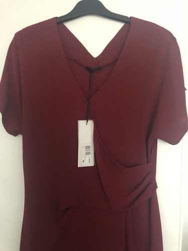 135e Bordeaux Robe T38 Val Neuve Très Étiquette Ikks Belle wY18TxzT