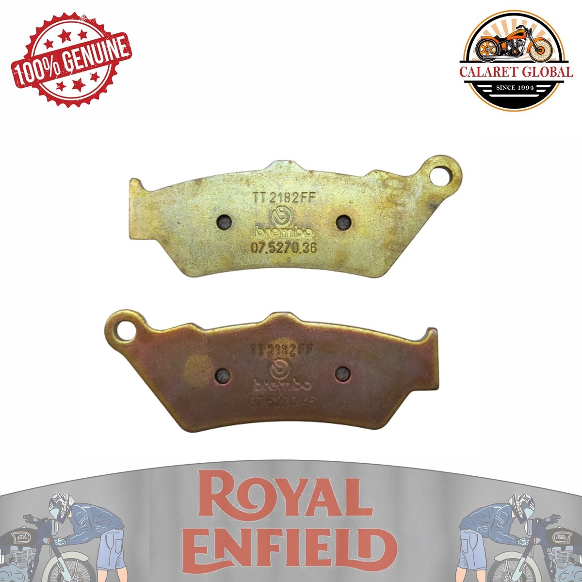 Rear Brake Brembo Brake Pads For Interceptor 650 Rear Brembo