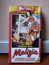 MALIZIA - SALVATORE SAMPERI 1973 VHS PANORAMA videocassetta film erotico anni 70
