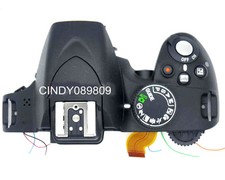 Top Head Flash Cover ASSEMBLY UNIT For Nikon D3200 With Button Dial Camera