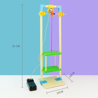 Fernbedienung Aufzug Spielzeug Pädagogisch Brainteaser Wissenschaft Experiment Set