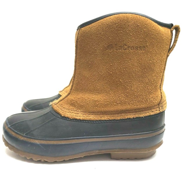 Vintage Lacrosse Insulated Duck Hunting BOOTS Pull on Thinsulate Mens 6