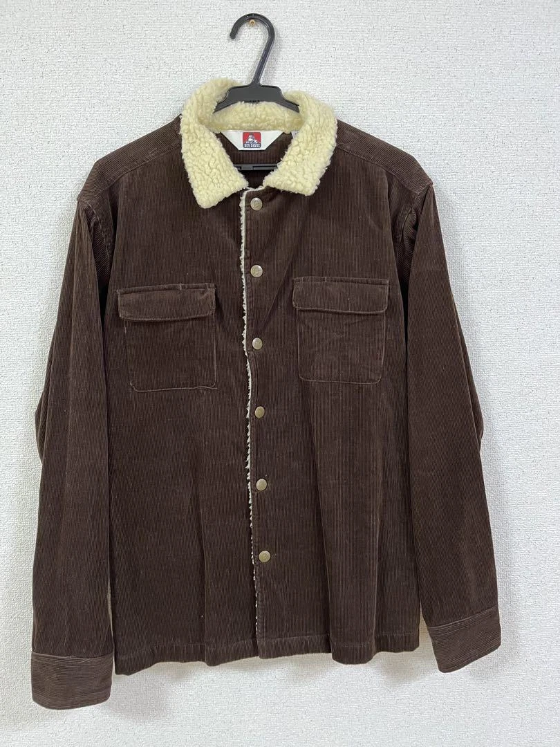 BEN DIVIS Boa Jacket Brown Size M