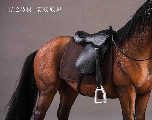 JXK 1/6 1/12 scale Japanese Harness Horse Harness Available for soldier mounts - Picture 28 of 28