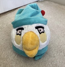 Angry Birds 5"-White Bird w/Hat  Scarf-Matilda-NO SOUND-HTF-BNWT