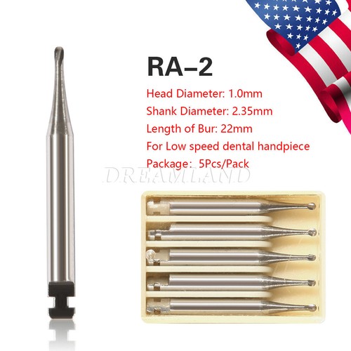 Dental Tungsten Steel Carbide Bur Round RA Burr Fit Low Speed Contra Angle - 第 18/46 張圖片
