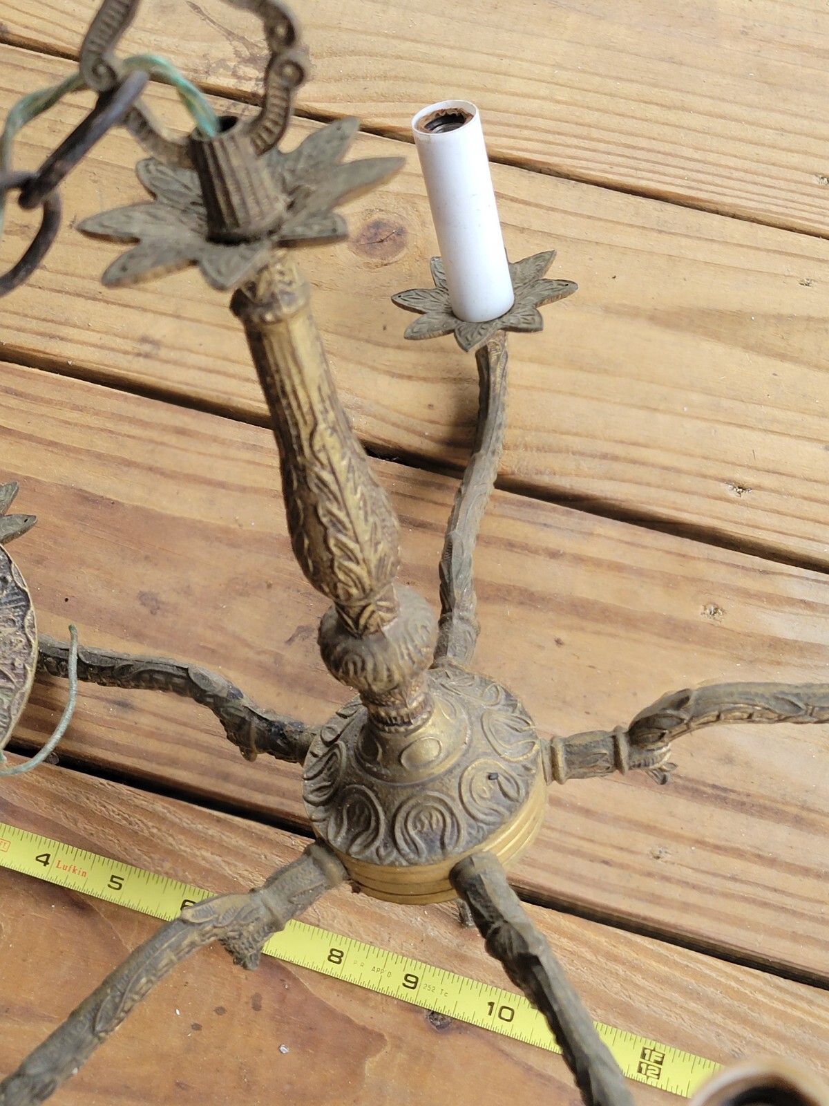 antique brass chandelier parts eBay