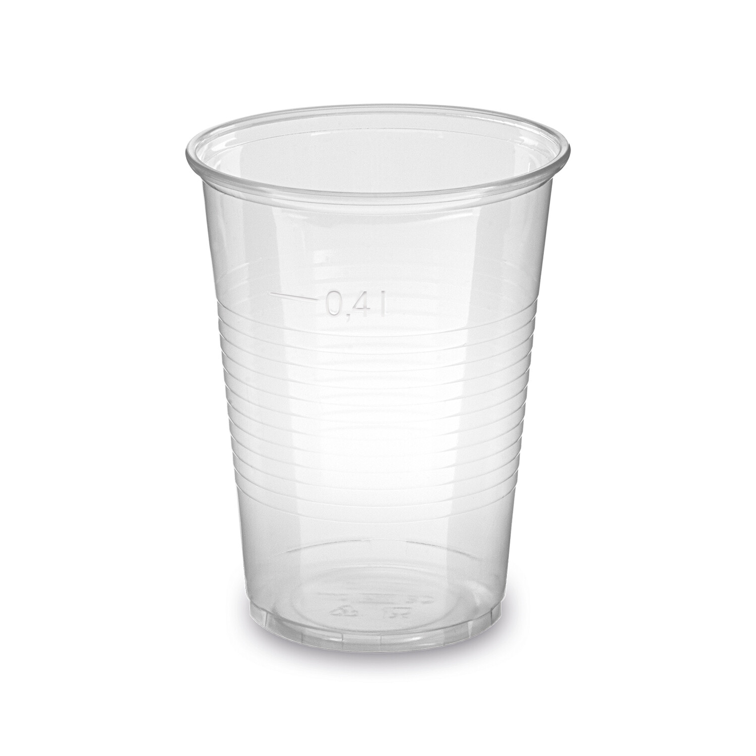 Trinkbecher mit Eichstrich | Bierbecher Plastikbecher Einwegbecher Kunststoff PP