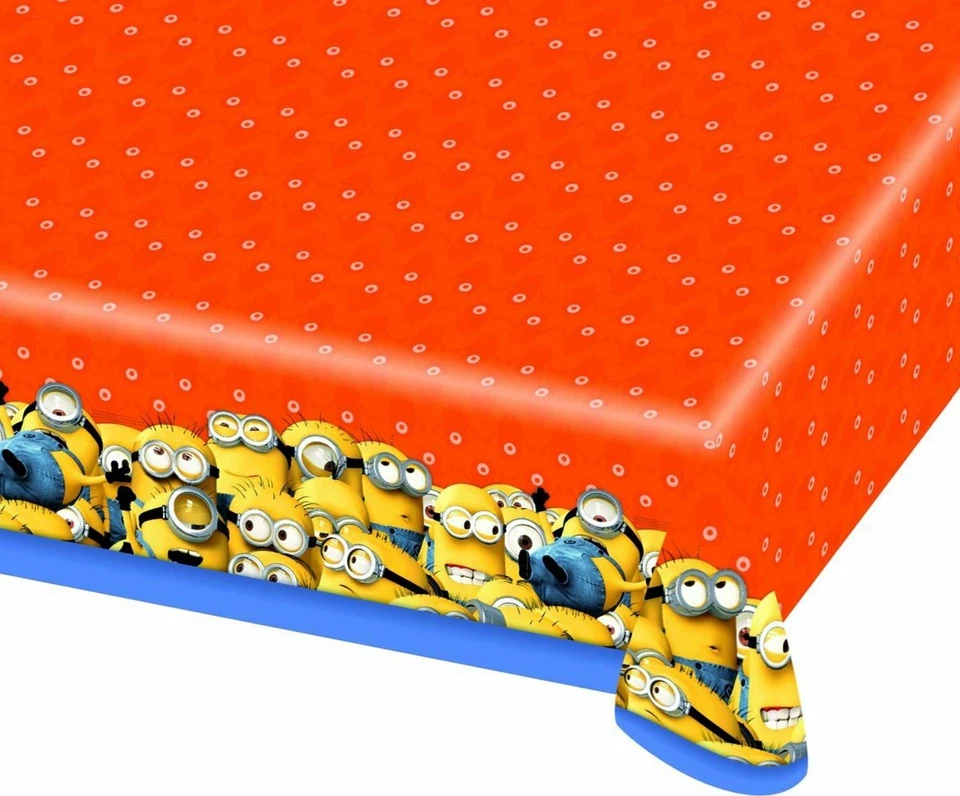 Nappe Plastifiée Les Minions 120 x 180cm - Photo 1/1