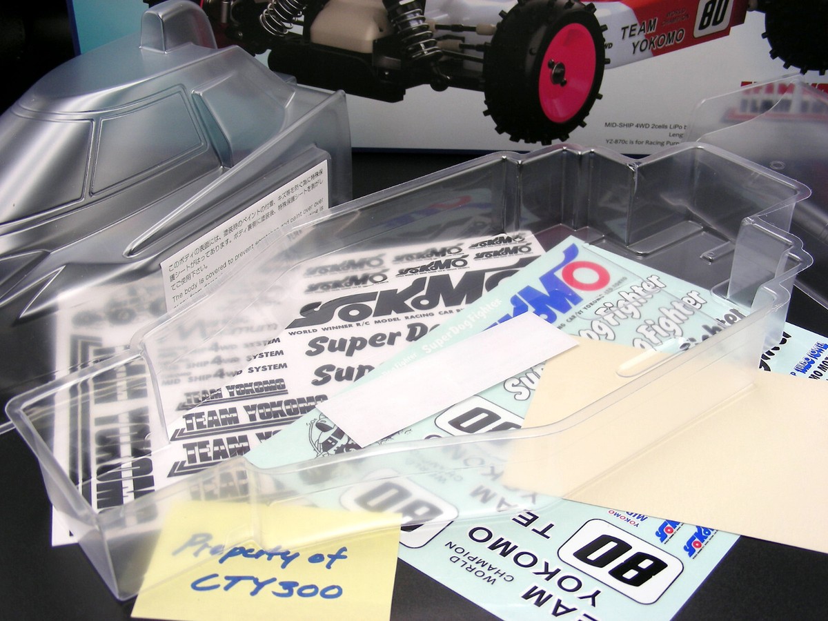 Yokomo YZ10 YZ870c Super Dog Fighter Main Body Undertray Wing