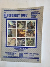 1982 Bluebonnet Tool Group Industrial Construction Products Catalog Free Ship