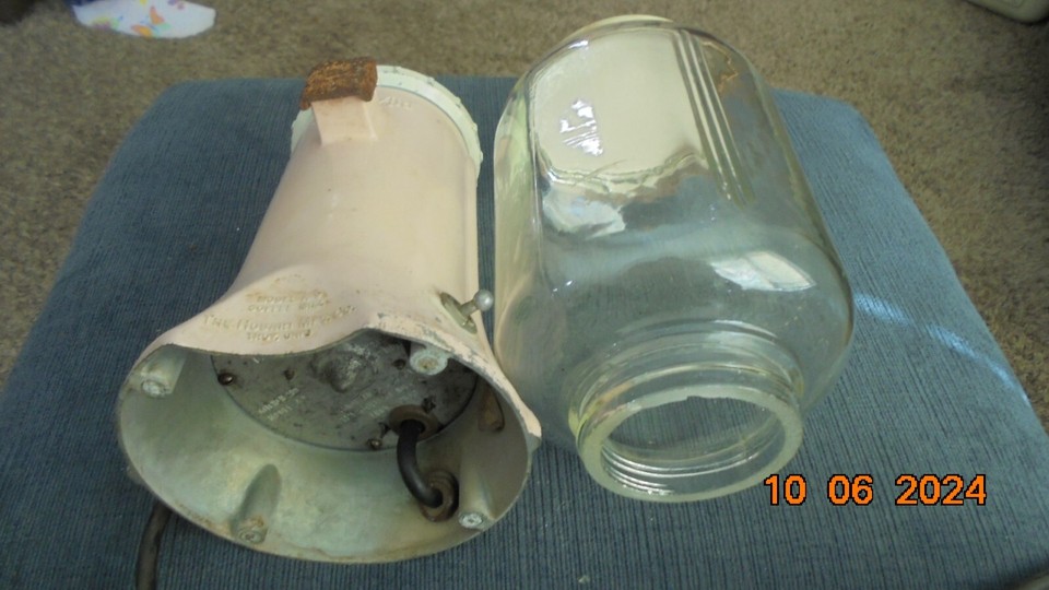 Vintage KitchenAid Hobart A9 Mid Century Coffee Grinder Working pink