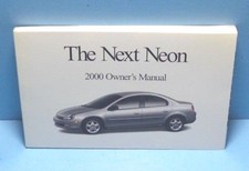 00 2000 Dodge Neon Owners Manual 00 2000 Dodge Neon Owners Manual