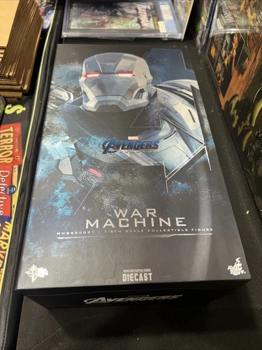 Hot Toys MMS530-D31 Iron Man Máquina de Guerra Vengadores Diecast 1/6 Colección Como Nueva