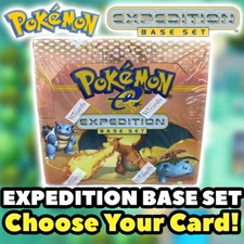 Pokemon EXPEDITION BASE SET Choose Your Card 2002 VINTAGE E SERIES NM/LP ENGLISH