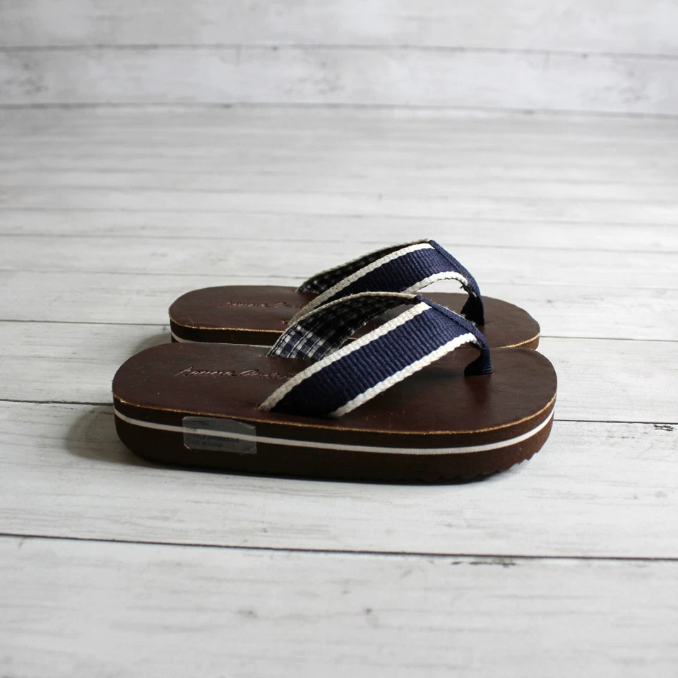 Sandalias Chanclas Hannah Andersson Niña Niño Pequeño Zapato Talla 7 8 Marrón Azul Marino Foto 2 de 4