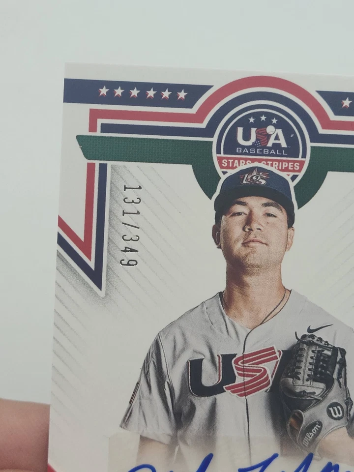 2022 Panini Stars & Stripes Josh White 131/349 Autograph Auto #CNTS-JO MLB - Image 2 of 3