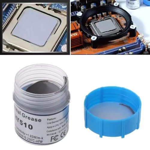 For CPU GPU Chipset Cooling HY510 10g Grey Thermal Conductive Grease Paste - Photo 4/7
