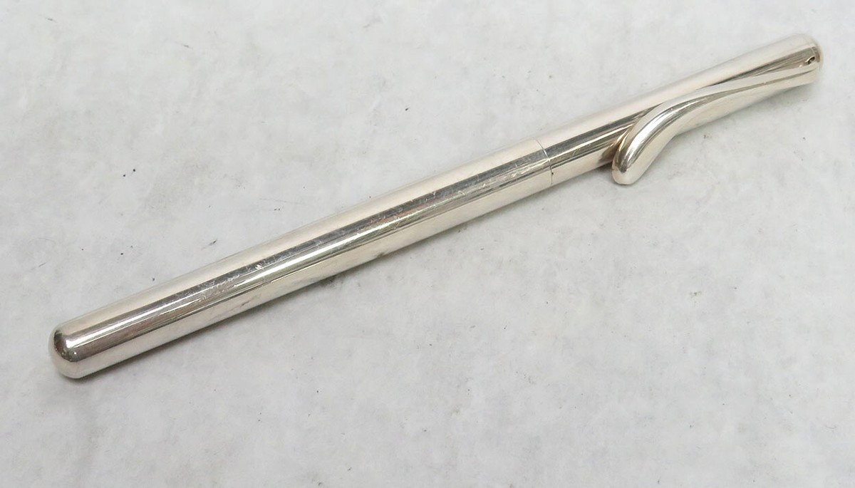 TIFFANY & CO STERLING SILVER ELSA PERETTI WRITING BALL POINT PEN