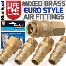 EURO Air Line Fittings BSP Compressor Fittings Air Tool Quick Release Coupling