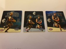 2013 AFL footy Superstars Chris Judd/Marc Murphy Carlton Blues  Team Set