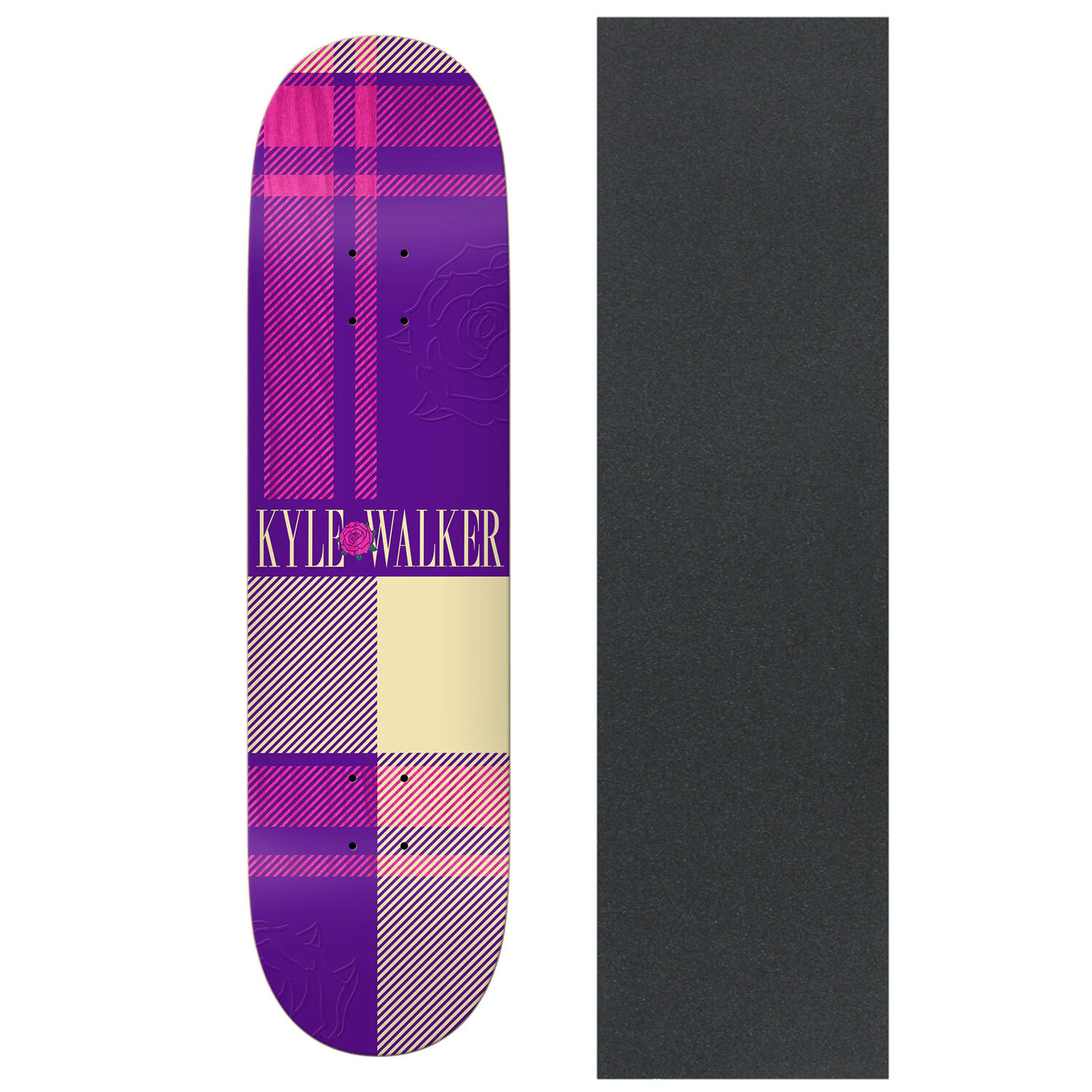 Real Skateboard Deck Kyle Walker Highland 8.06
