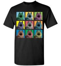 Chow Chow Dog Pop-Blocks T-Shirt - Men Women Youth Tank Long Sleeve Tee