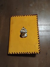 Vintage Handmade Photo Book Leather Great Condition Unique Rare HTF Beautiful