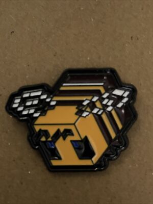 Minecraft Pixel Biene Pin Anstecker, Biene Emaille Pin Anstecker, Gamer Geschenk