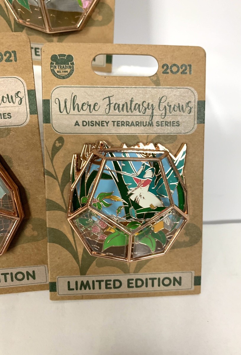 Disney - Where fantasy grows テラリウムピン ディズニー Disney Pins 2021 — Where Fantasy Grows Terrarium— LE Trading