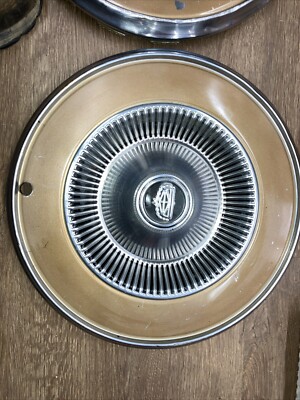 72-77 Ford Torino Maverick Mercury Comet Montego 14'' Hubcaps Wheel Cover Blue