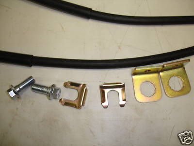 Braided Stainless Brake Hoses, (THIS IS NOT A VEHICLE SPECIFIC HOSE, Please See Bullet Points For Fitment Sizes)18 Inches Long With 10mm Banjo Holes And 3/8"-24 Female End, Made In USA - Foto 8