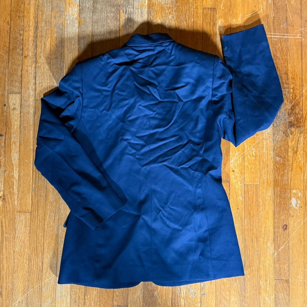 Pendleton 100% Virgin Wool Navy Petite 4 Women's Blazer Suit