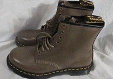 Dr Martens 1460 Artimus Leather Boots Khaki Brown Men Size 9 New No Box Defects