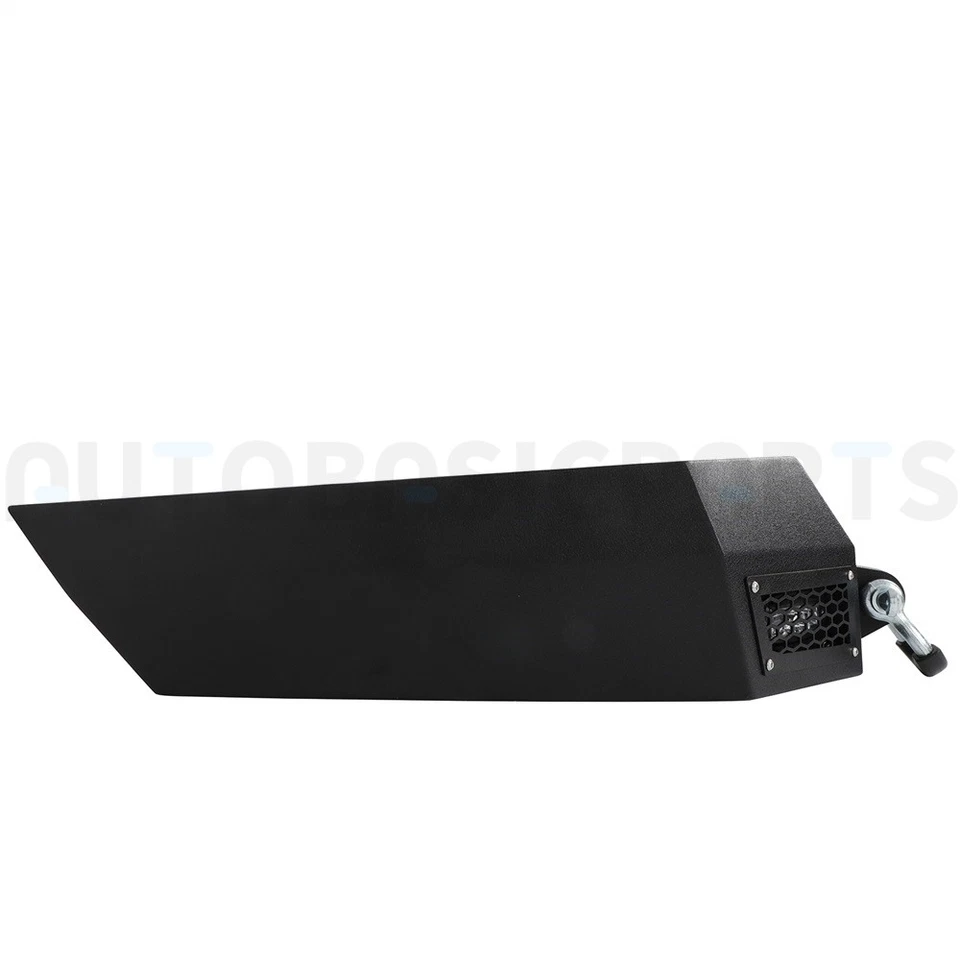 For 1999-2004 Jeep Grand Cherokee 4.7L Rear Side Bumper W/ LED lights & D-Rings - Image 3 of 4