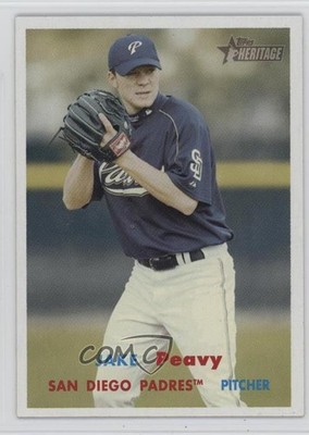 2006 Topps Heritage Jake Peavy #284 05k6
