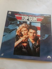 Top Gun Widescreen Laserdisc LD  Tom Cruise VG Cond RY1