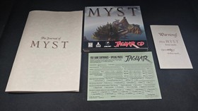Myst Surrealistic Atari Jaguar CD LN Perfect condition&nbsp;disc COMPLETE n box-!