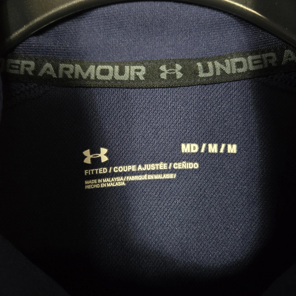 Under Armour Challenger Track Jacket Mens Medium Full Zip Fitted lightweight NWT - Image 3 of 4